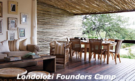 Lounge at Londolozi Founders Camp, Londolozi Private Game Reserve, Sabi Sands, South Africa