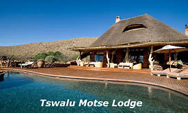 The Motse Lodge, Tswalu Kalahari Reserve, Kalahari Desert, South Africa